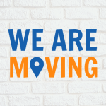 We are moving graphic